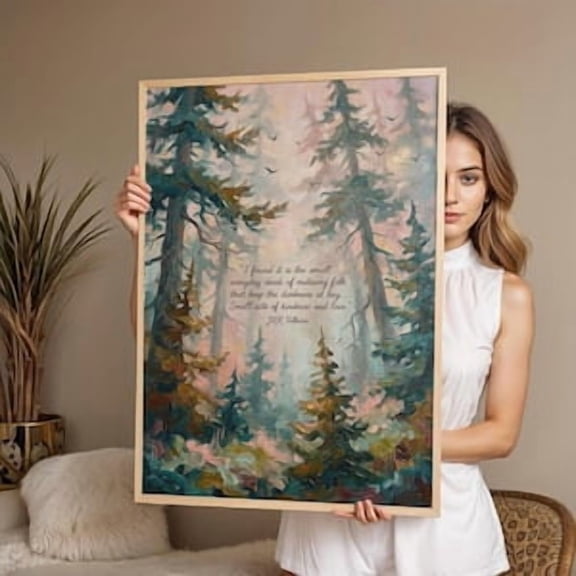 Small Ordinary Deeds Tolkien Quote Poster, Poster Home Decor, Poster Only