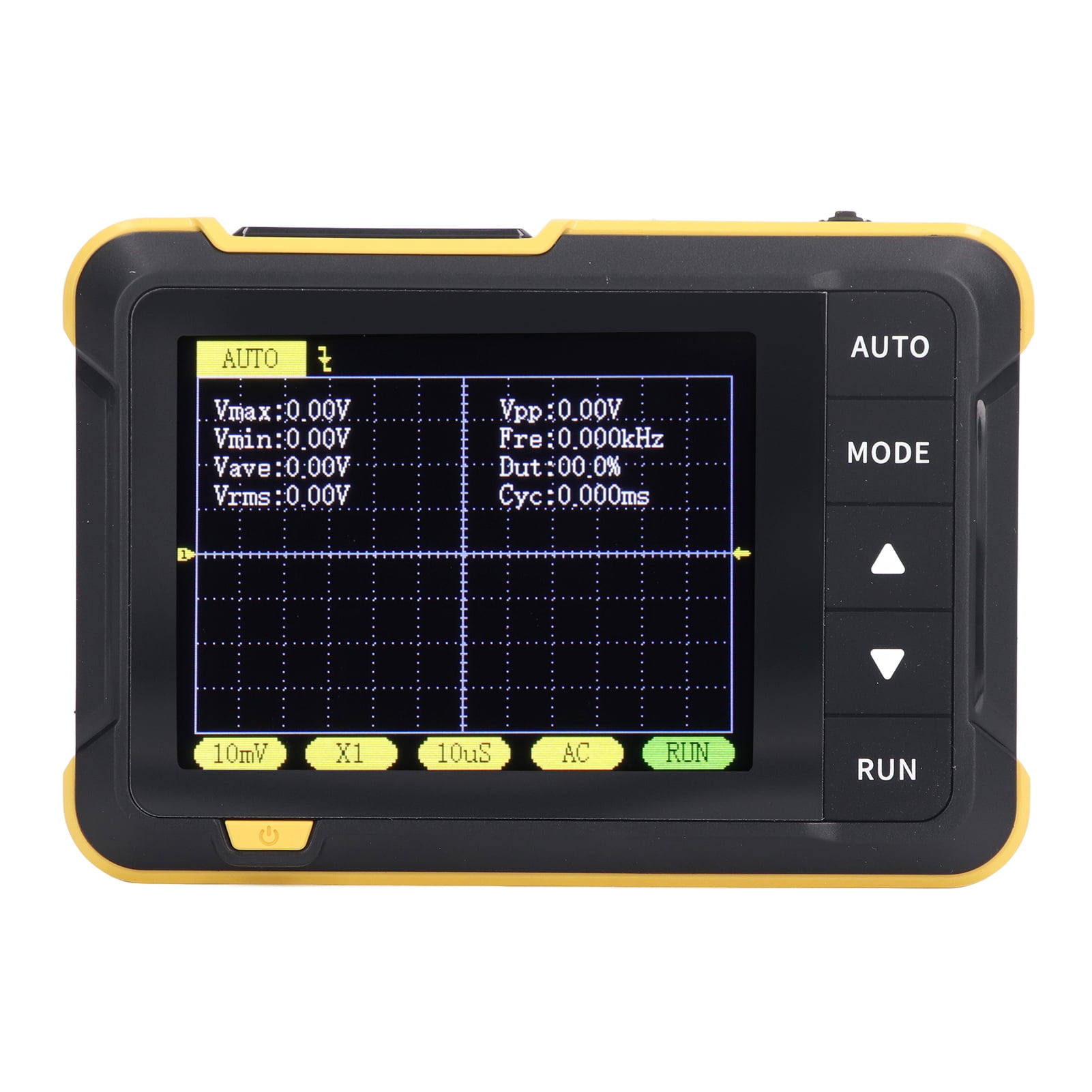 Small Oscillograph Meter, 1000mAh Battery Handheld Oscilloscope For
