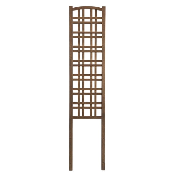 Small Outdoor Eucalyptus Wood Privacy Trellis Screen
