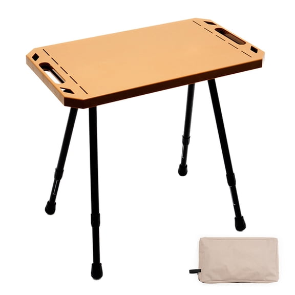Small Outdoor Folding Tables Portable Desk Camp Tables Compact Camping Desk Utility Folding Tables