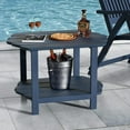 Small Outdoor Side Tables Modern 2Tier Adirondack Table Rustic End