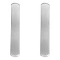 thumbnail image 1 of Small Oval Bar Brushed Stainless Steel Vertical Stud Earrings Mens Womens, 1 of 6