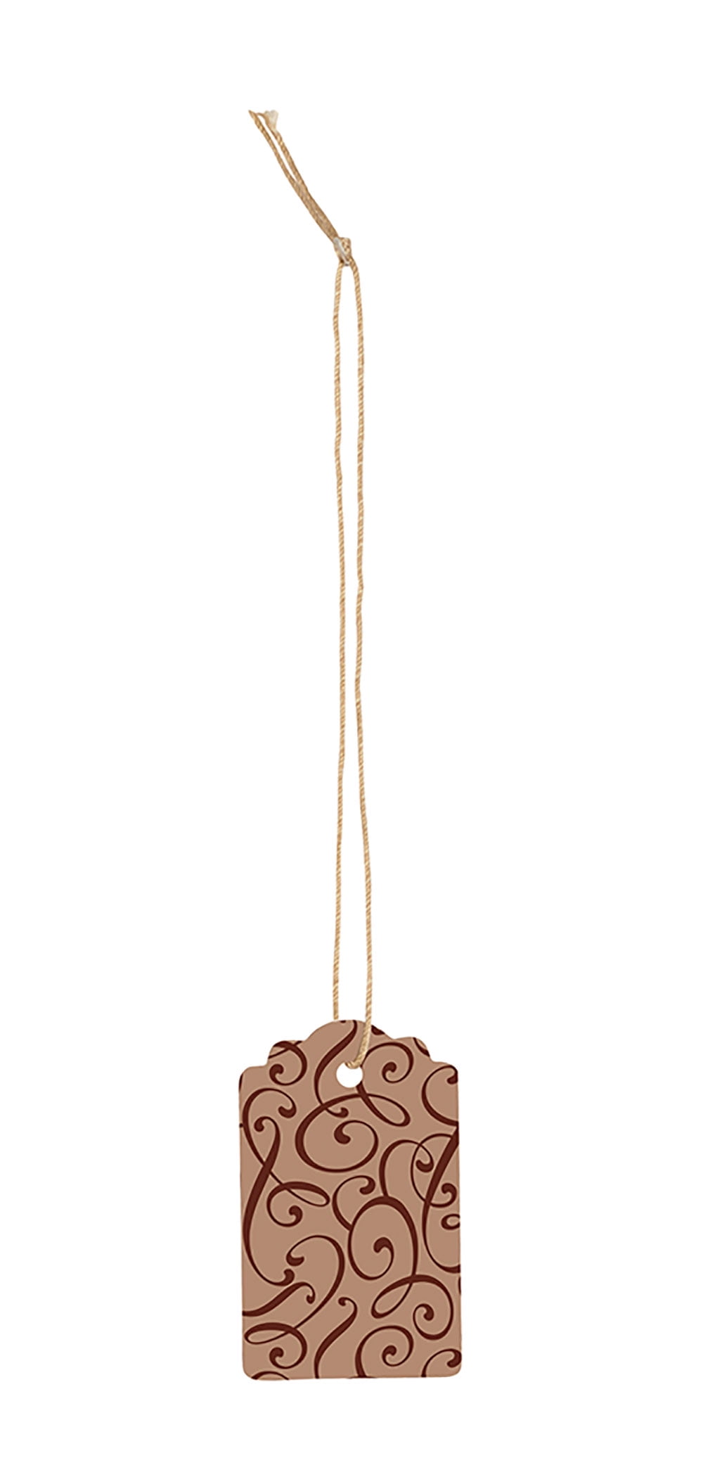 String Proce Tags SSWBasics Small Oval Cocoa Style String Price Tags (1½”H x 1”W) - Pack ...