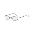thumbnail image 1 of Small Oval Sunglasses Retro Metal Frame Candy Colors Hippie Sun Glasses, 1 of 8