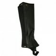 thumbnail image 1 of Small Ovation Ladies Half Chaps Pro Top Grain Leather Black, 1 of 2