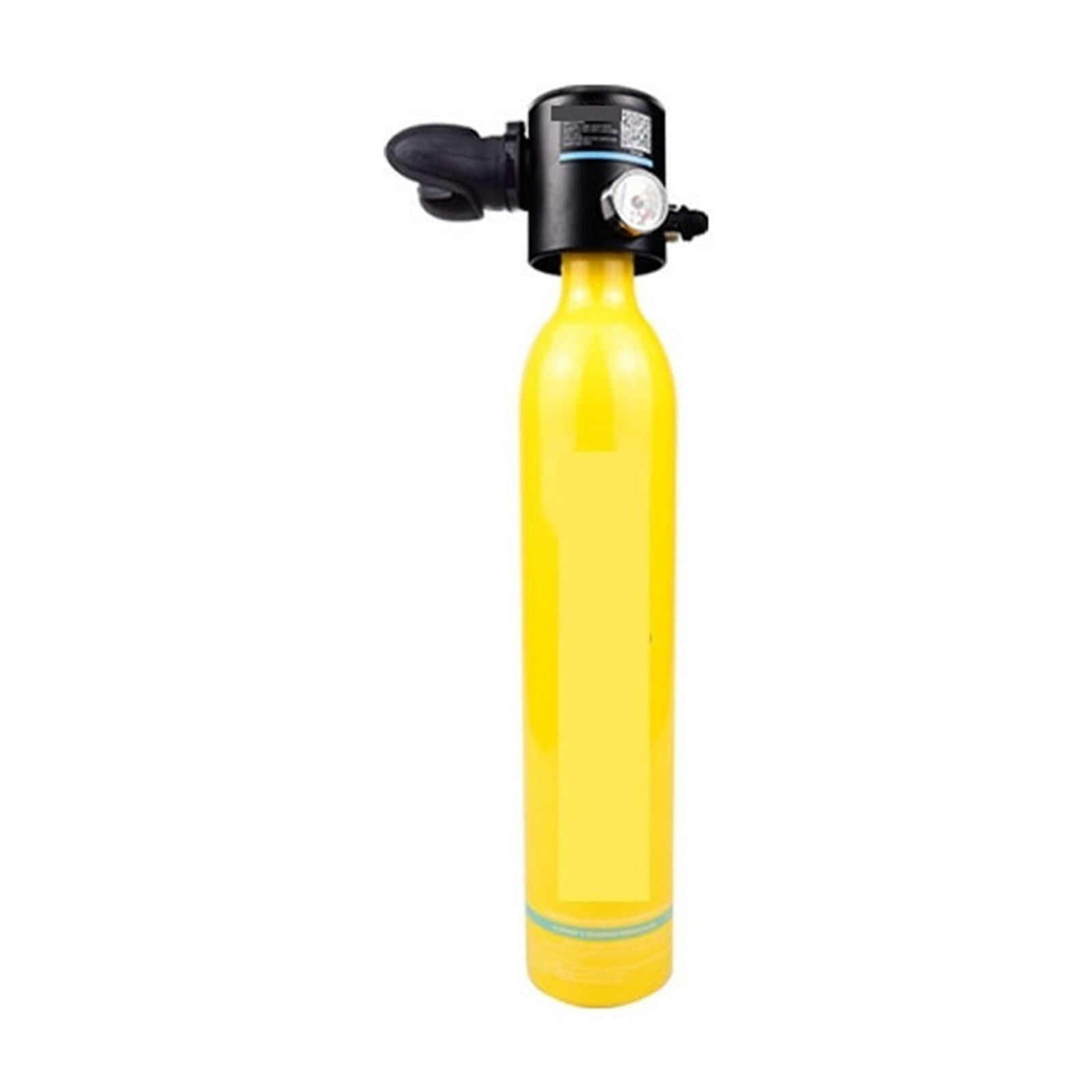 Small Oxygen Cylinders, Cylinder with 10-15 Minutes Capability 0.5 Litre Capacity Refillable Design Diving Gea
