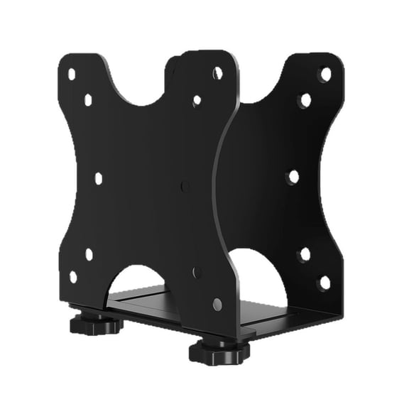 Small PC Mount Easy Install Mounting Computer Holder Computer Mount Gaming PC Mount for Mount Adapter