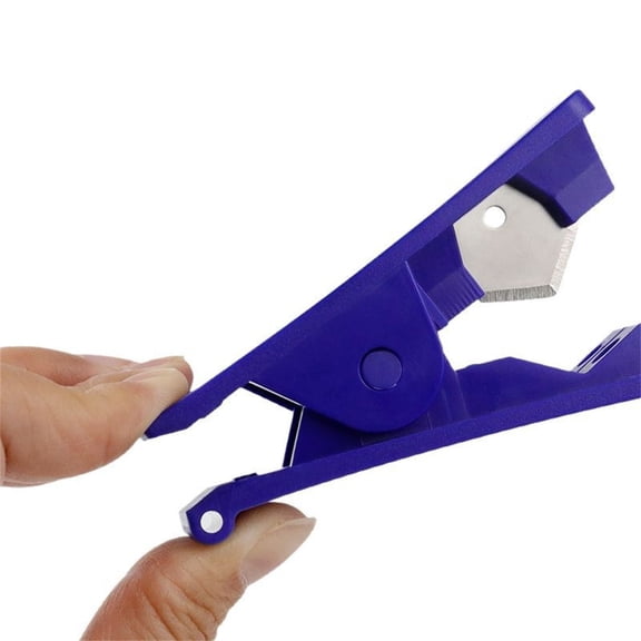 Small PE Pipe Cutter, Ratchet Plastic Tube Cutter for 1/8"-1-1/4" PEX PVC PPR Hose