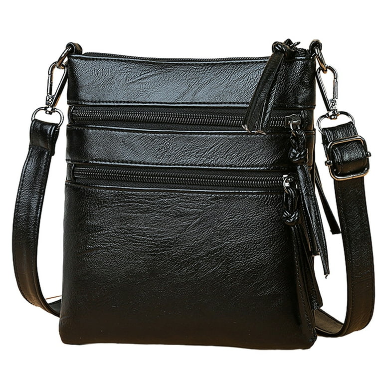 The Pioneer | PU leather | Ink Black | handbag messenger cross body crossbody hotsell shoulder bag satchel