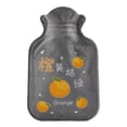 thumbnail image 1 of Small PVC Hot Water Bag 6.69x4.33 Inch Portable Warm Compress for Stomach Pain Relief, 1 of 7
