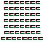 Small Palestinian National Stick Flags Mini Palestine Flags for Festival Event