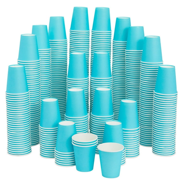 600 Pack 3 oz Paper Cups for Bathroom, Mouthwash, Disposable