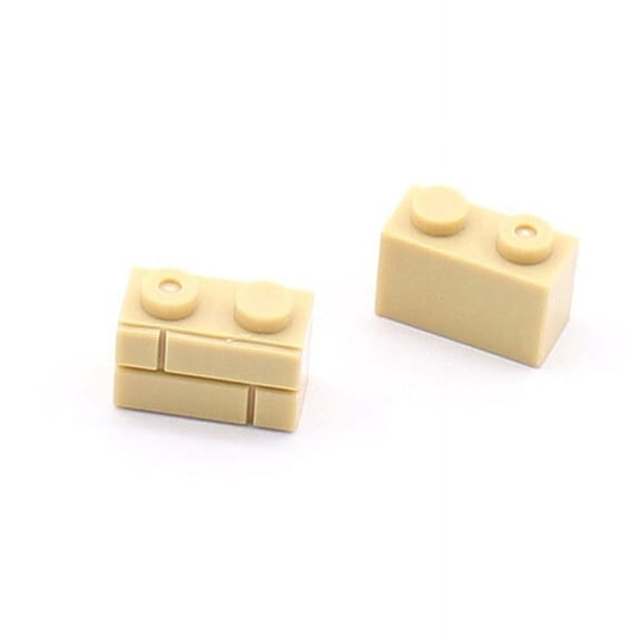 Small Particles Thick Wall Bricks 1x2 1x3 1x4 Dots Bulk Accessories Doors Windows DIY Building Blocks Educational Toy for Kids