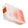 thumbnail image 1 of Small Parts Organisers Screws Sorting Box Hardware Storage Box with Removable Dividers Hardware Organizers for Nails, 1 of 8