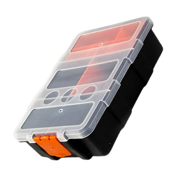 Small Parts Storage Case Hardware Organizers Portable Tool Box Hardware Storage Box for Screws Nuts Nails Bolts
