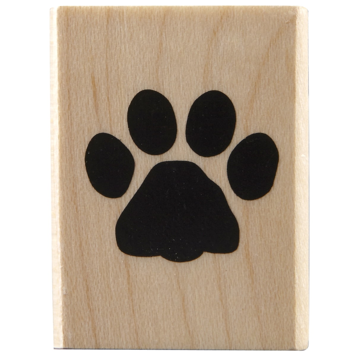 Small Paw Wood Stamp by Recollections