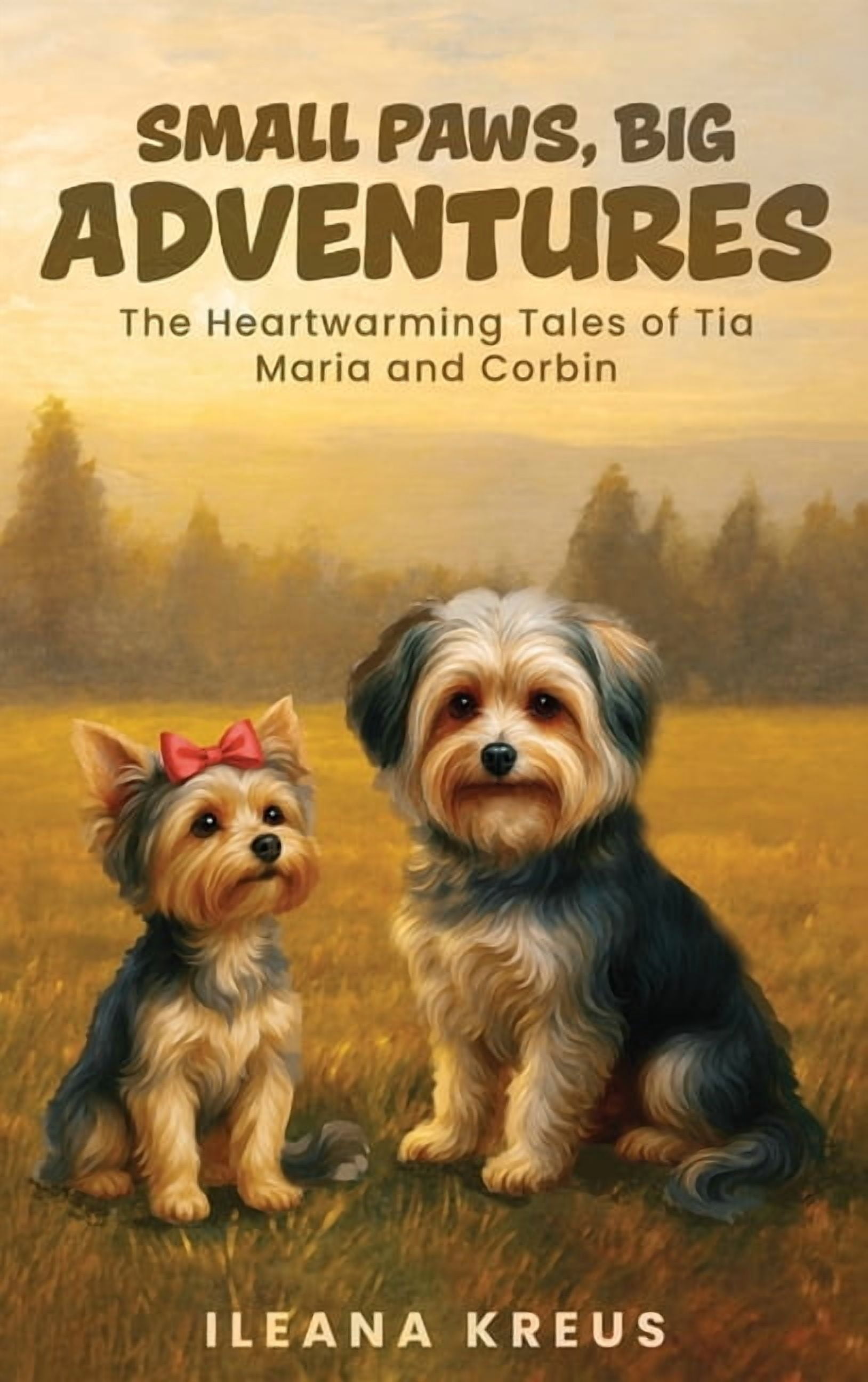 Small Paws, Big Adventures: The Heartwarming Tales of Tia Maria and Corbin, (Hardcover)