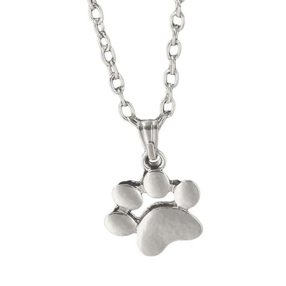 Small Paws Print Necklace