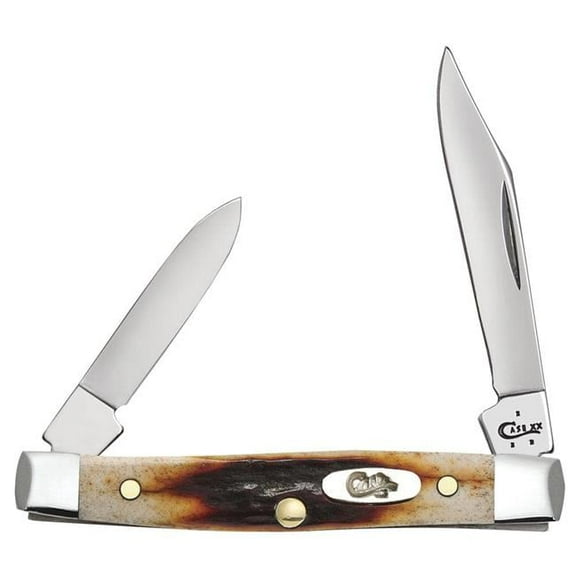 Small Pen Red Stag Folding Knife - R5233 Stainless Steel