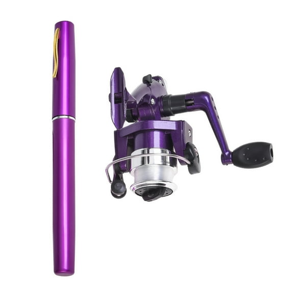 Small Pen Styles Fishing Rod Set Light Weight Pocket Telescopic Fishing Rod Set with Fishing Reel for Winter Ice Fishing