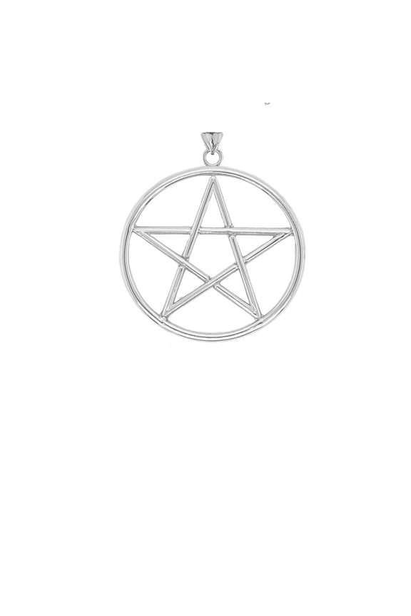 Small Pentagram Pendant in Sterling Silver