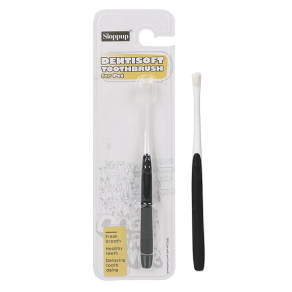 Small Pet Care Kit Soft Toothbrush for Tiny Dogs and Cats Deep Cleaning Oral Hygiene