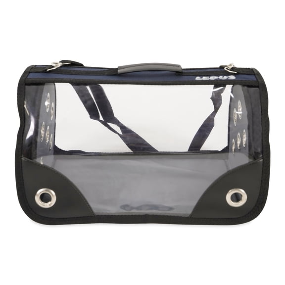 Small Pet Carrier for Small Dogs and Cats - Waterproof Soft Pet Travel Bag with Meshed Window - TSA Approved Pet Carrier for Cat Travel Bag - 7.9 x 13.8 x 7.9 Inch - Navy