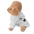 thumbnail image 1 of Small Pet Dog Clothes Chihuahua Clothes Boy Winter Fashion Puppy Cotton Blend T-Shirt Apparel Dog Cat Clothes Teacup Dog Clothes Boy Dog Clothes for Small Dogs Boy Dog Dog Clothes for Lar, 1 of 5