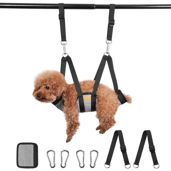 Small Pet Dog Grooming Hammock Restraint Harness Sling Bags Hair Nail Trimming