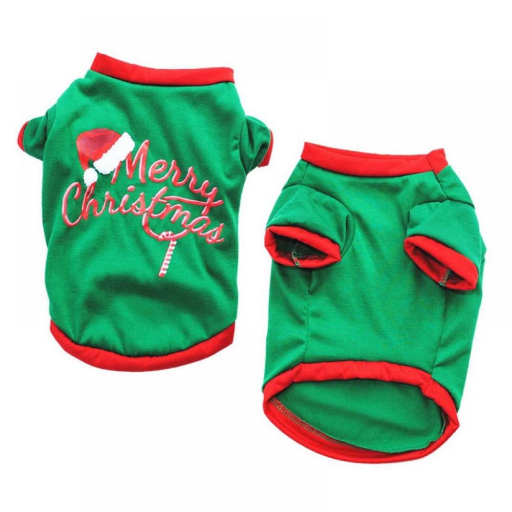 Small Pet Dogs Christmas Costumes Cute Xmas Pet Clothes for Dog Pajamas