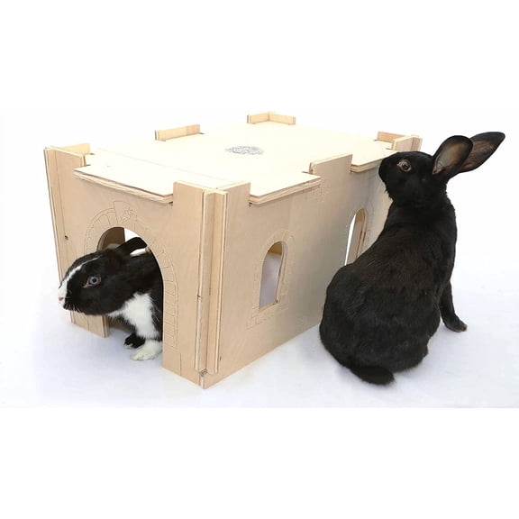 Small Pet Habitat Hideout-Tunnel, Rabbits, Guinea Pigs, Other Small Animals