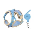 thumbnail image 1 of Small Pet Harness Leash Set Escape-Proof Vest for Puppies & Kittens, Adjustable Cat Walking Kit, Soft Breathable Mesh, Chest 12-16 Inches, 1 of 3