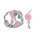 thumbnail image 1 of Small Pet Harness Leash Set Escape-Proof Vest for Puppies & Kittens, Adjustable Cat Walking Kit, Soft Breathable Mesh, Chest 12-16 Inches, 1 of 3