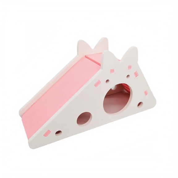Small Pet Hideout Shelter, Lightweight PVC Animal House, Cozy Rest Hideaway for Guinea Pigs and Multi‑Kind Small Pets Daily Sleeping Rest & Habitat Cage Decoration