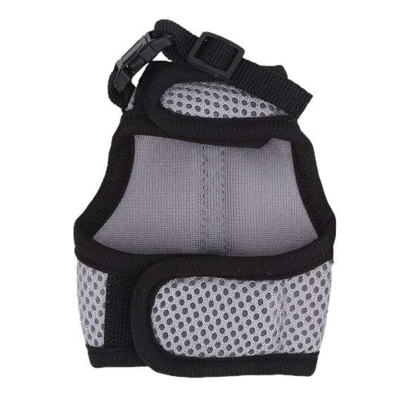 Small Pet Mesh Harness with Leash for Guinea Pigs, Rabbits & Mini - Breathable Chest Back Traction Vest with Adjustable Buckle