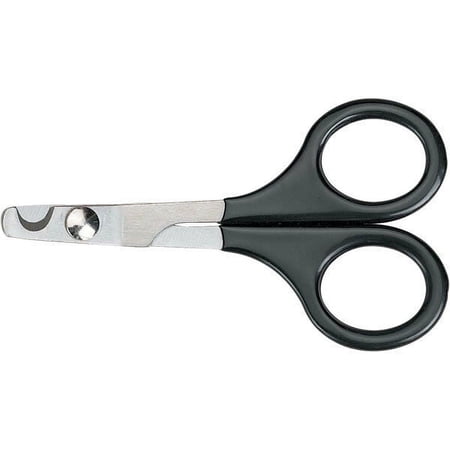 Small Pet Nail Scissors Cat & Bird Grooming Claw Care Black Handles Choose Size (Medium - 5")