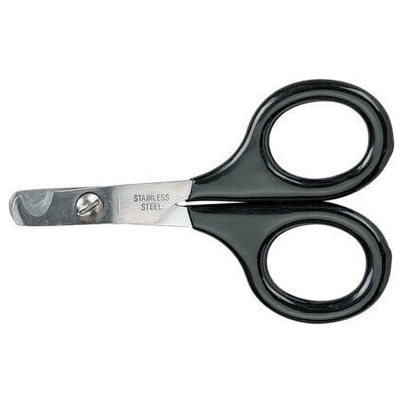 Small Pet Nail Scissors Cat & Bird Grooming Claw Care Black Handles Choose Size (Small - 3.5")