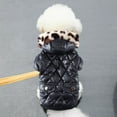 thumbnail image 1 of Small Pet Puppy Winter Warm Hoodie Sweater Thick Coat For Tiny Breed Dog And Cat Comfortable Outfit, 1 of 7