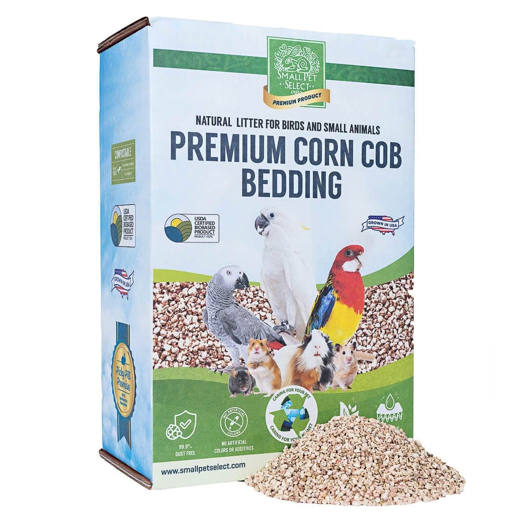 Small Pet Select 100 Natural Corn Cob Bedding for Pets Small Animal