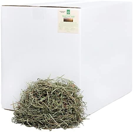 Small Pet Select 2nd Cutting Perfect Blend Timothy Hay Pet Food for Rabbits, Guinea Pigs, Chinchillas and Other Small Animals, Premium Natural Hay Grown in The US, 40 LB