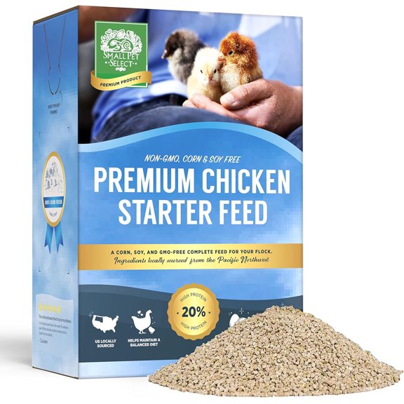 Small Pet Select - Chicken Starter Feed (Corn-Free/Soy-Free/Non-GMO), 20lb
