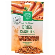 Small Pet Select - Dried Carrot, a Natural Treat for Rabbits, Guinea Pigs, Gerbils, Hamsters, Mice, and Rats, 2oz