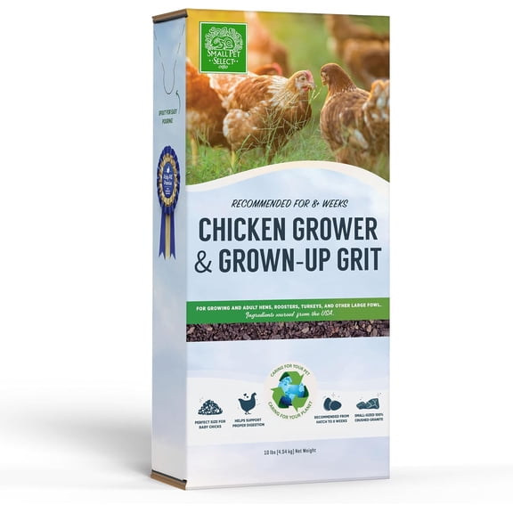 Small Pet Select-Grower/Grown-Up Chicken Grit (6+ Weeks), 10LB