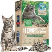 Small Pet Select - Hemp Pelleted Cat Litter, Biodegradable Kitty Litter, Eco Friendly Odor Control for a Fresh Litter Box, 20 lb