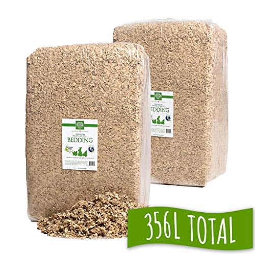 Small Pet Select Natural Paper Bedding, Jumbo 178L, 2-Pack, Brown (BDING-JMBRN2)