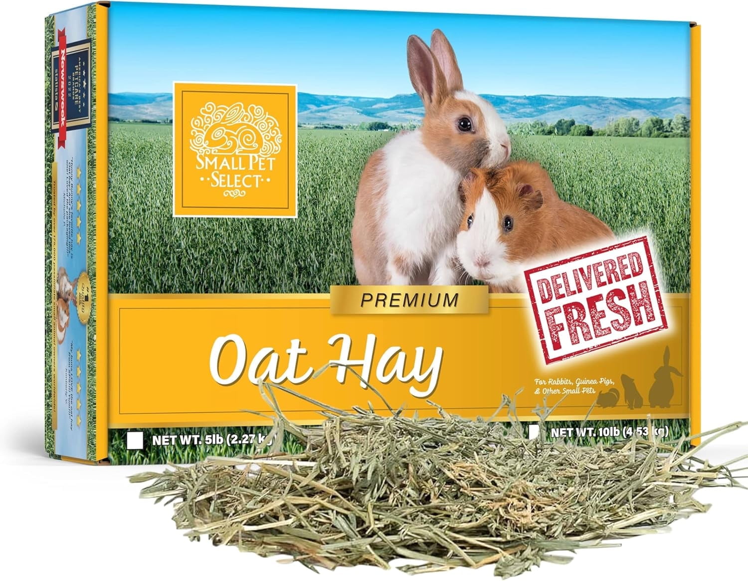 Small Pet Select Oat Hay Pet Food, 10 Lb.