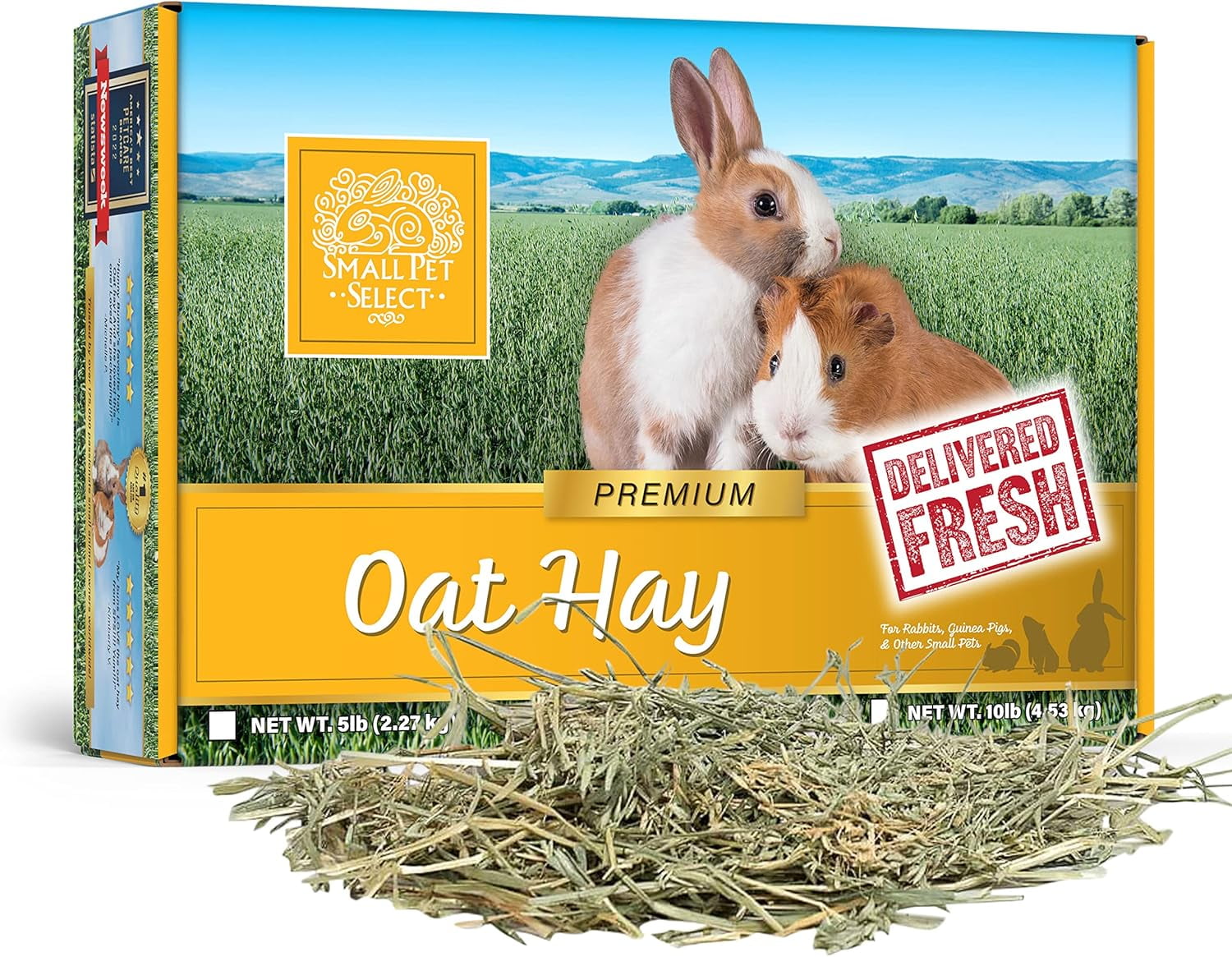 Small Pet Select Oat Hay Pet Food, 5 Lb.