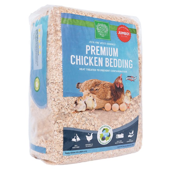 Small Pet Select Pine Shavings Chicken Bedding, 141L