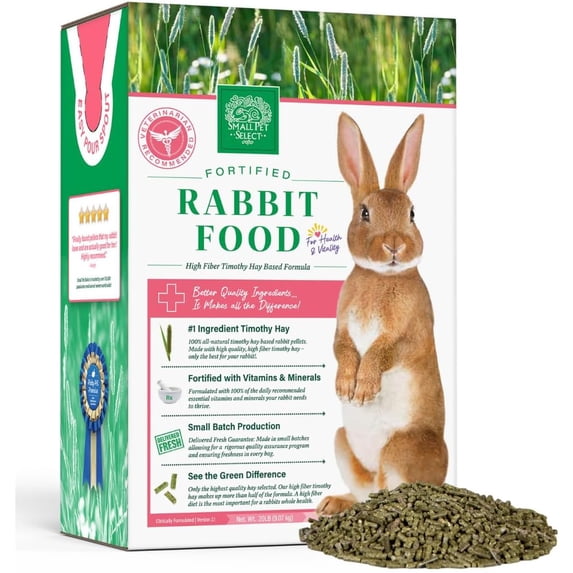 Small Pet Select Rabbit Food Pellets, 40 Lb.