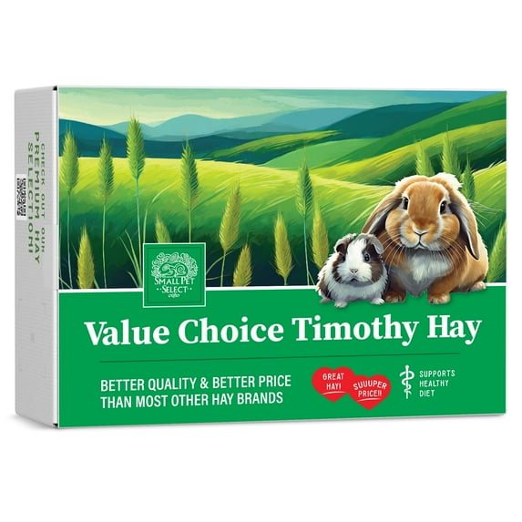 Small Pet Select - Value Choice Timothy Hay, 8 Pound (Pack of 1)